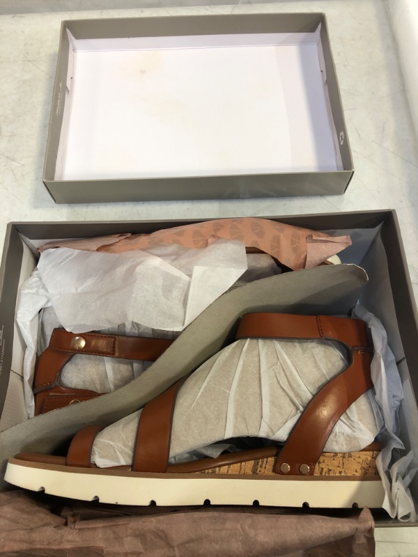 Photo 2 of Franco Sarto Women's Daven Sandals SIZE 7 Smooth Leather Cognac