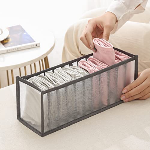 Photo 1 of 2 PCS Wardrobe Organizer, 7 Grids Washable (32Lx12Wx12H) 