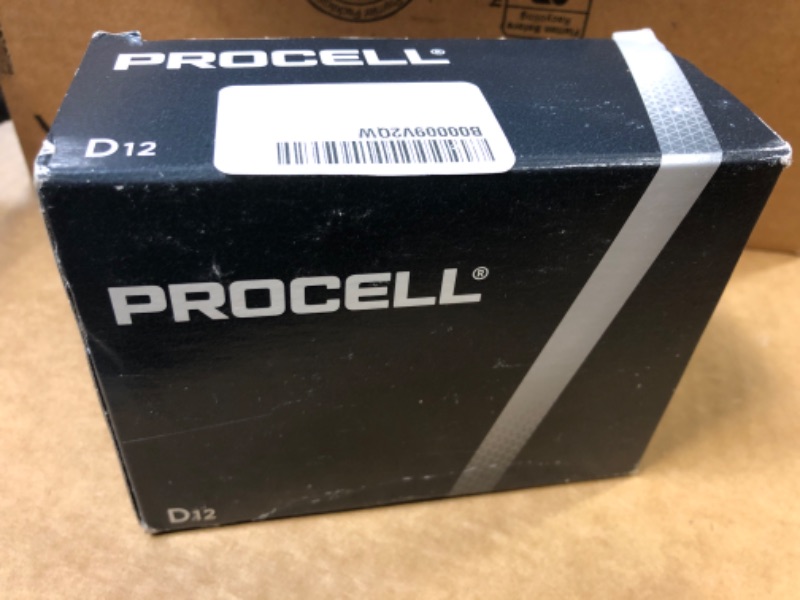 Photo 1 of Duracell D12 Procell Professional Alkaline Battery, 12Count