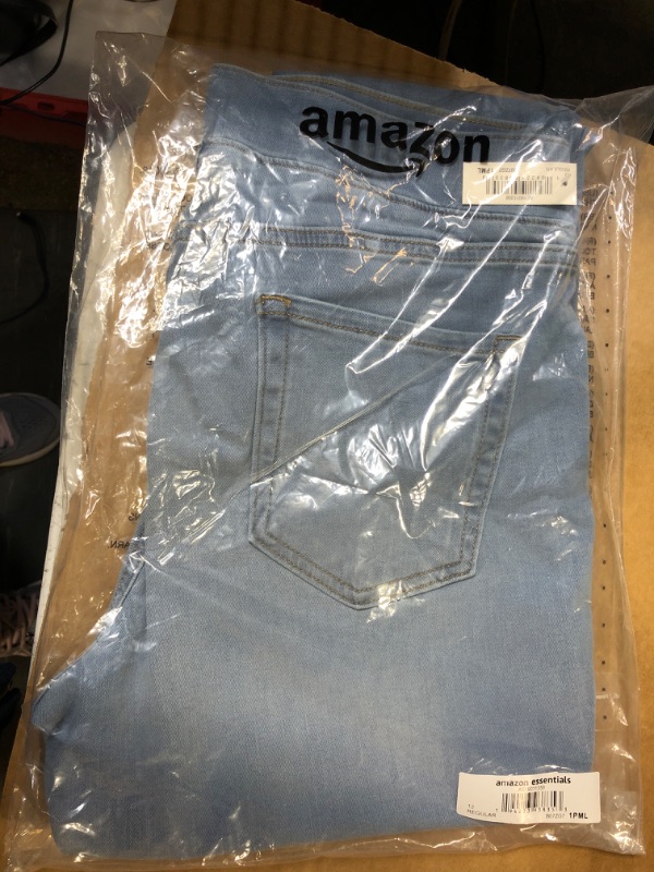 Photo 2 of 12r---Amazon Essentials Women's Stretch Pull-On Jegging (Available in Plus Size) 12 Bleached Blue Wash