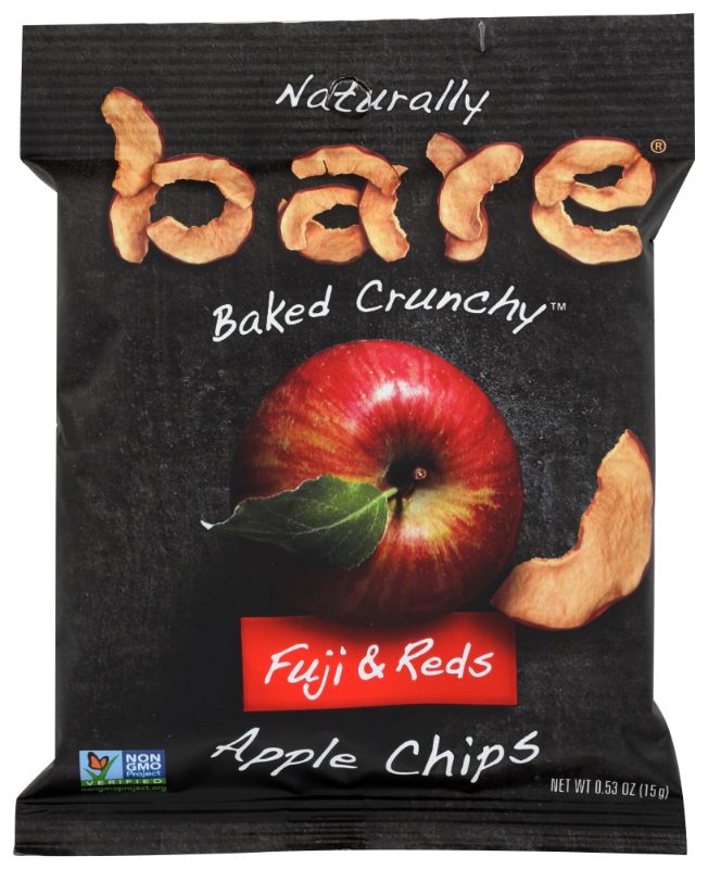Photo 1 of Bare Fruit All Natural Crunchy Apple Chips - Fuji Red - Case of 16
Best By: Apr 2023