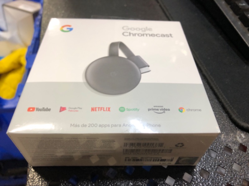 Photo 2 of Google Chromecast (3rd Generation) Media Streamer - Black
