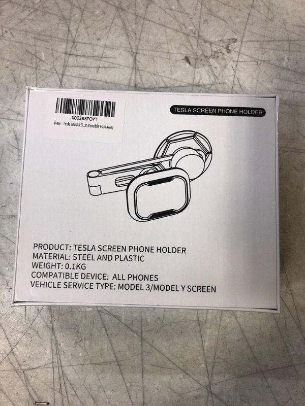 Photo 3 of TOPABYTE Tesla Model 3 Model Y Magnetic Phone Mount Car Phone Holder Compatible with MagSafe Invisible Foldaway for Screen  -- FACTORY SEALED --
