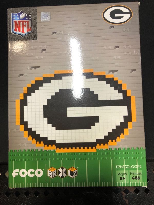 Photo 3 of Green Bay Packers 3D Primary Logo  -- FACTORY SEALED --