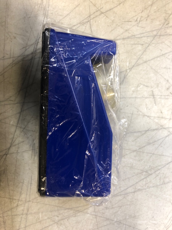 Photo 1 of DBKMPZ Desktop Tape Dispenser, 1 in Core, Non-Skid Base - with 1 Premium Rolls Invisible Clear Tape, Perfect for Office, Home, School (Blue)
