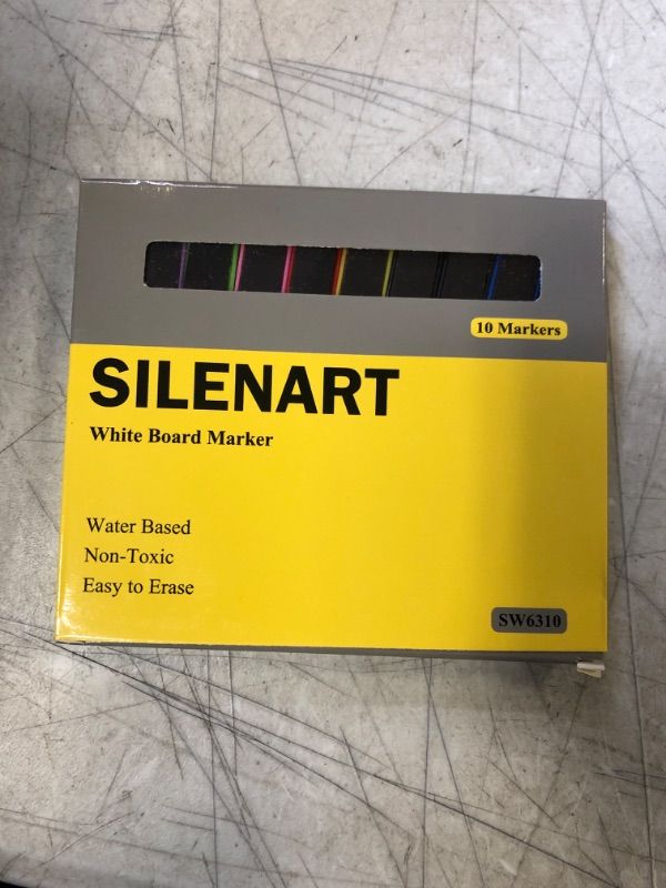 Photo 1 of Magnetic Dry Erase Markers Fine Tip, Small Whiteboard Markers for Kids, Fine Point, Low-Ordor, Dry Erase White Board Pens with Eraser, 10 Pack