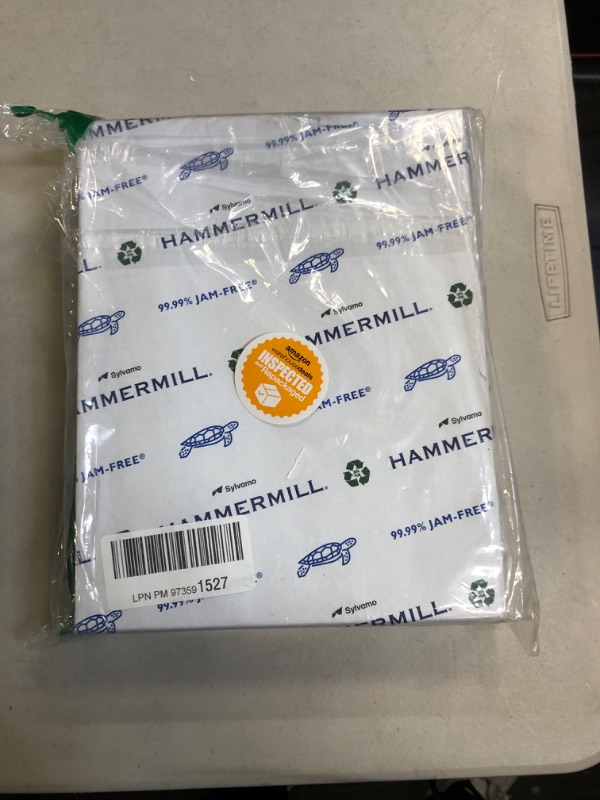 Photo 2 of Hammermill Colored Paper, 20 lb Blue Printer Paper, 8.5 x 11-1 Ream (500 Sheets) - Made in the USA, Pastel Paper, 103671R
