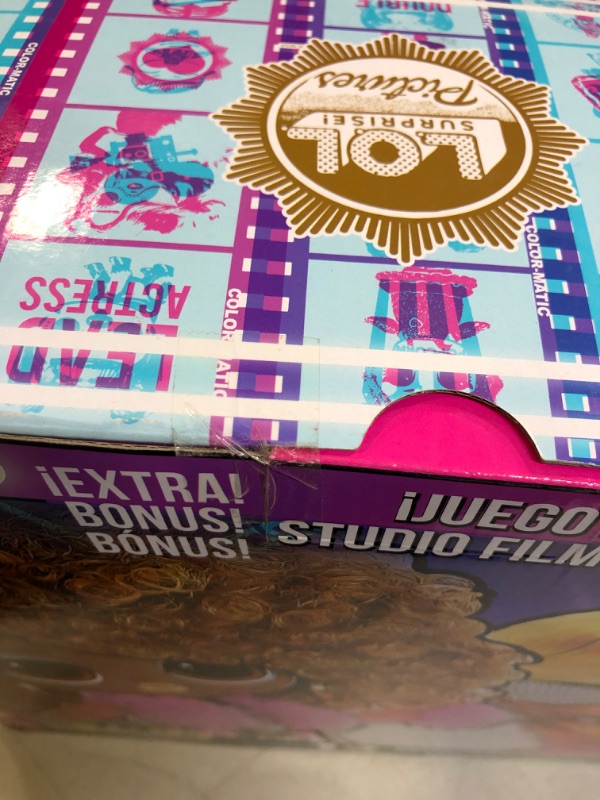 Photo 1 of LOL Surprise OMG Movie Magic Studios with 70+ Surprises, 12 Dolls Including 2 Fashion Dolls, 4 Movie Studio Stages, Green Screen & Accessories- Gift Toy for Girls Boys Ages 4 5 6 7+ Years
FACTORY SEALED