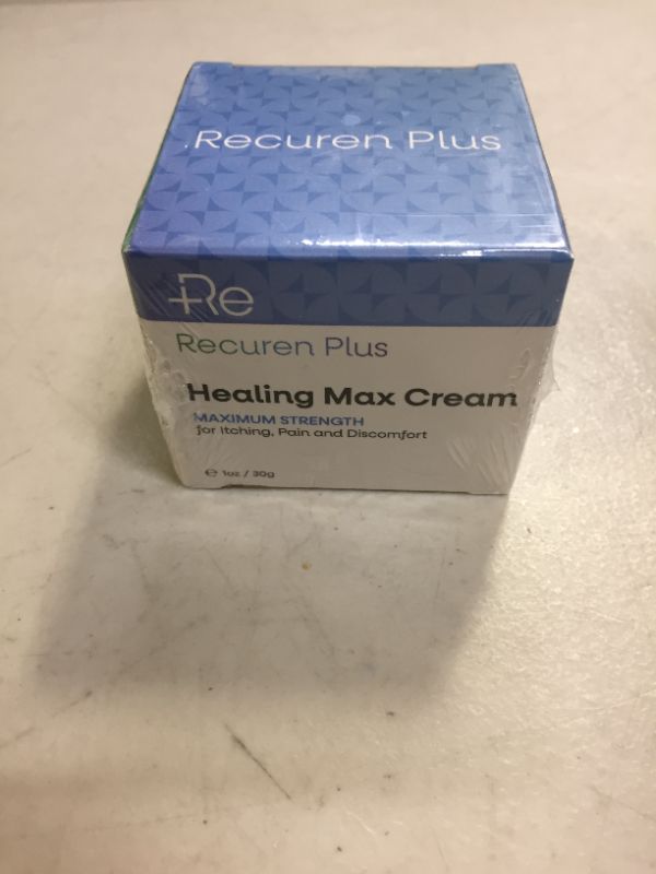 Photo 2 of Recuren Plus Seborrheic Dermatitis Cream, Max Strength for Psoriasis, Eczema, Folliculitis, Athletes Foot, Jock Itch, Urticaria, Anti-Itch Cream 30g  - SET OF 2 - EXPIRES 24 MONTHS AFTER OPENING -