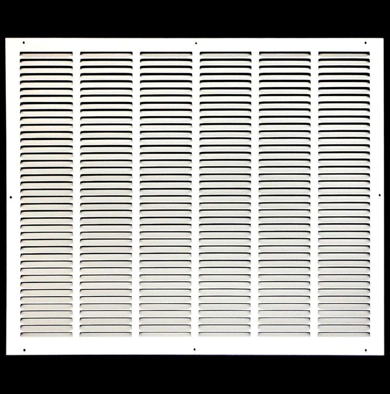 Photo 1 of 32" x 28" Return Air Grille***READ NOTES*** - Sidewall and Ceiling - HVAC Vent Duct Cover Diffuser - [White] [Outer Dimensions: 33.75W x 29.75"h]