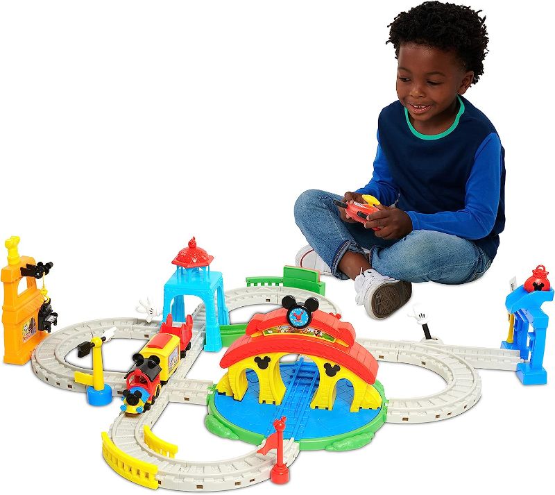 Photo 1 of Disney’s Mickey Mouse Mickey’s Musical Express Train Set, by Just Play