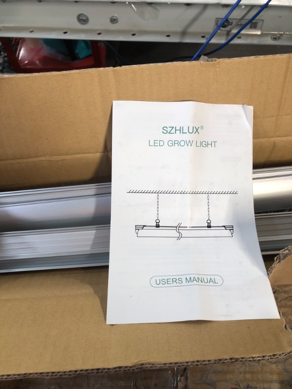 Photo 2 of *SEE NOTES*SZHLUX Grow Light 4ft 140W (2×70W, 800W Equivalent) Super Bright Full Spectrum Sunlight Plant Light,  2 Pack 4FT 140W Warm White