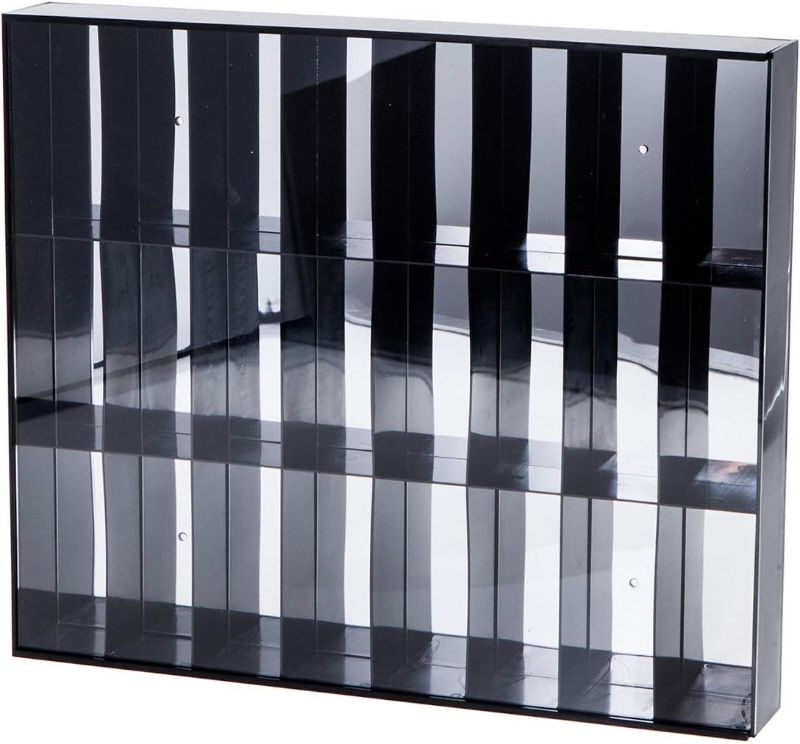Photo 1 of 
Protech AFSBM 24 Slot Acrylic Display Case for 3" - 4" Action Figures (Wall-Mount), 18" W x 15.25" H x 2.5" D