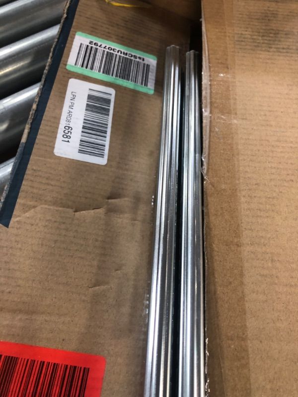 Photo 1 of 1 Pair 18 Inch Side/Rear Mount Soft Close Drawer Slides Full Extension 3 FOLD Drawer Glides - LONTAN 4502S3-22 Drawer Slides Bottom Mount Heavy Duty 100 LB Drawer Runners with Rear Mounting Brackets