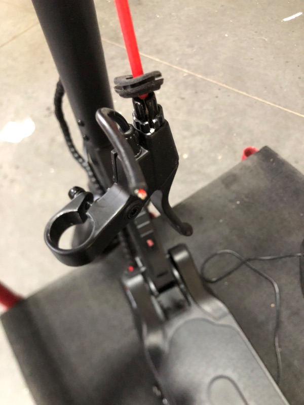 Photo 9 of **** USED *** UNABLE TO TEST FUNCTION ****Folding Electric Scooter for Adults - 300W Brushless Motor Foldable Commuter Scooter w/ 8.5 Inch Pneumatic Tires, 3 Speed Up to 19MPH, 18 Miles, Disc Brake & ABS, for Adult & Kids - Hurtle HURES18-M5