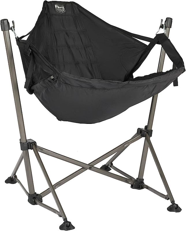 Photo 1 of **STOCK PHOTO IS REFERENCE**
Timber Ridge 7.48" x 39.37" Padded Portable Folding Hammock Chair, GREY