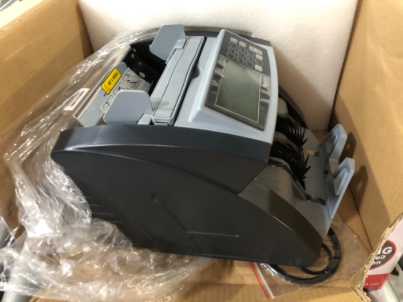 Photo 2 of Cassida 5520 UV/MG - USA Money Counter with ValuCount, UV/MG/IR Counterfeit Detection, Add and Batch Modes - Large LCD Display & Fast Counting Speed 1,300 Notes/Minute UV/MG Counterfeit Detection Detection