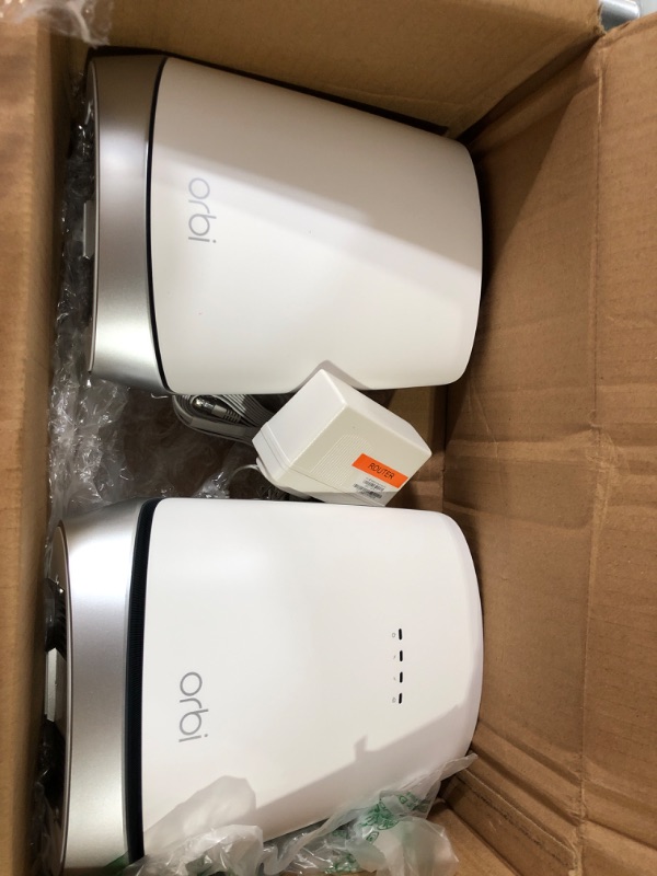 Photo 5 of NETGEAR Orbi Whole Home WiFi 6 System with DOCSIS 3.1 Built-in Cable Modem (CBK752) – Cable Modem Router + 1 Satellite Extender Covers up to 5