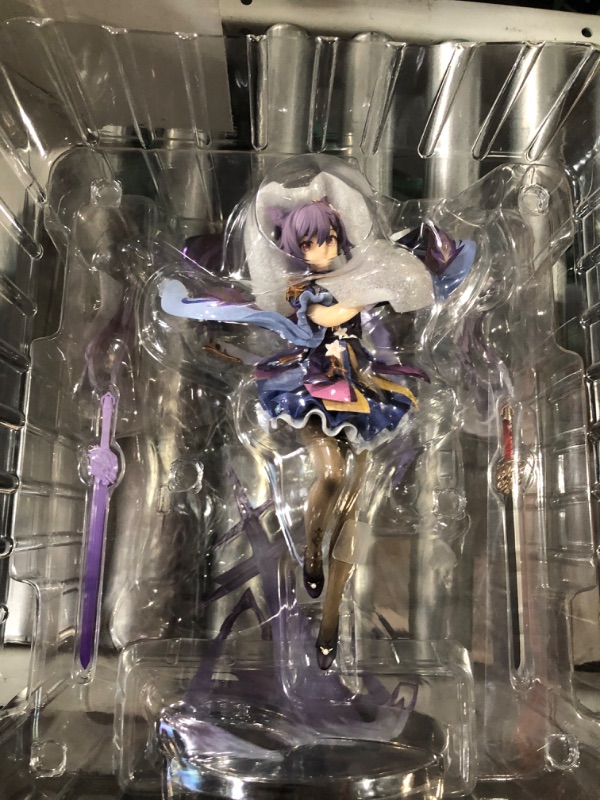 Photo 1 of Apex Genshin Impact: Keqing Piercing Thunderbolt 1: 7 Scale PVC Statue, Multicolor