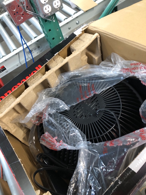 Photo 2 of 12 in. 3 Speed Whole Room Circulator Floor Fan