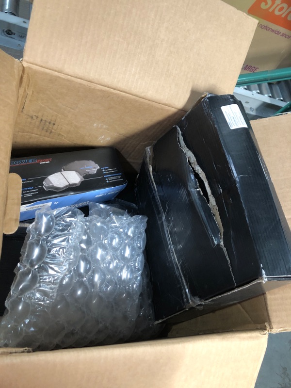 Photo 1 of PowerSport Rear Brakes and Rotors Kit |Rear Brake Pads| Brake Rotors and Pads| Ceramic Brake Pads and Rotors