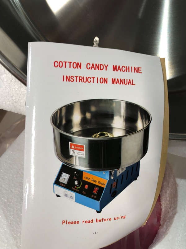 Photo 2 of *NEW**Display4top Commercial Cotton Candy Machine, Electric Cotton Candy Makers, 1080W  Rose pink