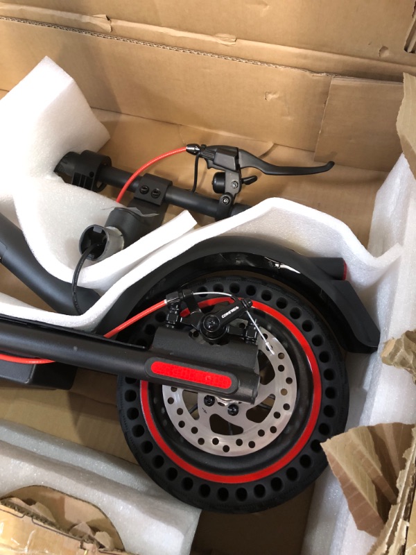 Photo 3 of *NEW**Electric Scooter 450W Powerful Motor,19mph Speed and 8.5” Honeycomb Solid Tires, Black