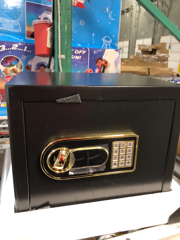 Photo 3 of *NEW**1.2Cub Fireproof Safe with Waterproof Fireproof Money Bag, Safe Box with Digital Keypad Key and Emergency Battery Box