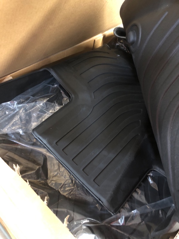 Photo 3 of JDMON All Weather Floor Mats Compatible with 2020-2023 Kia Telluride, 1st, 2nd & 3rd Row