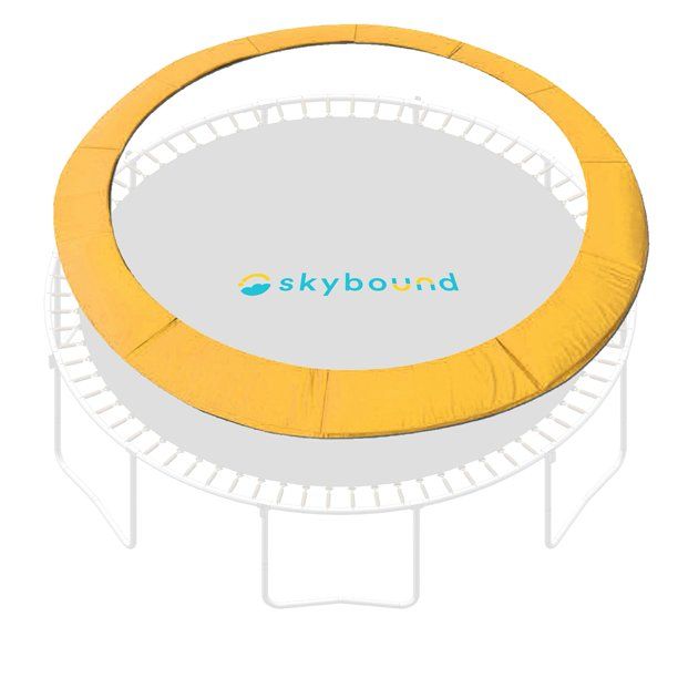 Photo 1 of **USED** SkyBound Universal Trampoline Safety Pad,14Ft Trampoline Frame Fits up to 7" Springs - Yellow