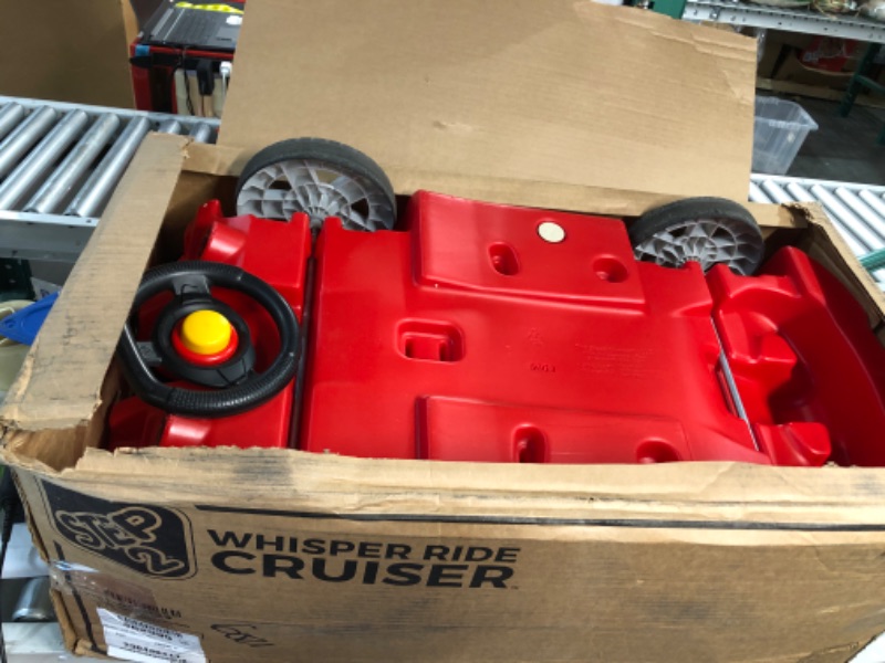 Photo 2 of DIRTY AND MINOR SCRATCHES***Step2 Whisper Ride Cruiser Ride-On Toy, Red (Amazon Exclusive)