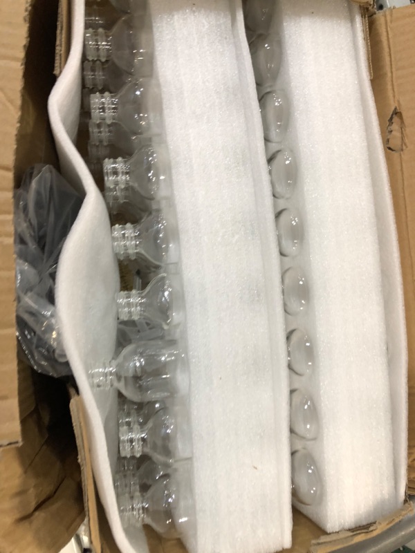 Photo 1 of Hosley Set of 48 Diffuser Boston Round Style Glass Diffuser Bottles 85 Milliliter (Bottles Only) Great for Storing Essential Oils Do it Yourself Diffusers Craft Projects Wedding Party 48 count