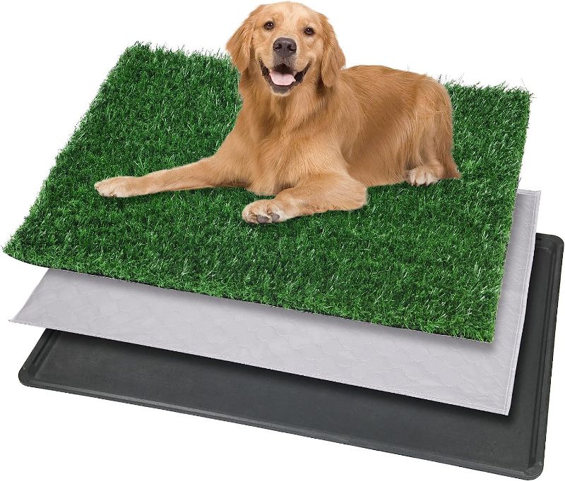 Photo 1 of *INCOMLETE* *SEE NOTES* Dog Grass Pet Loo Indoor/Outdoor Portable Potty, Artificial Grass Patch - 45“x29"