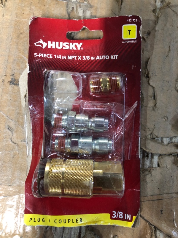 Photo 2 of [missing part] 5-Piece 3/8 in. Automotive-Style Quick-Connector Kit