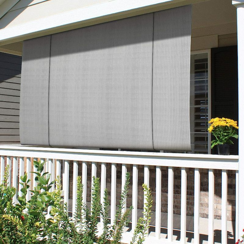 Photo 1 of  6'Wx6'H Outdoor Shade Blind Pull Shade 