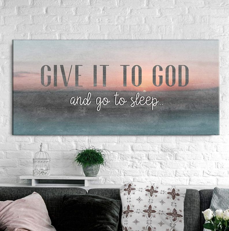 Photo 1 of  Give it to God and go to Sleep | ***STOCK IMAGE REFERENCE ONLY/SEE PHOTOS***