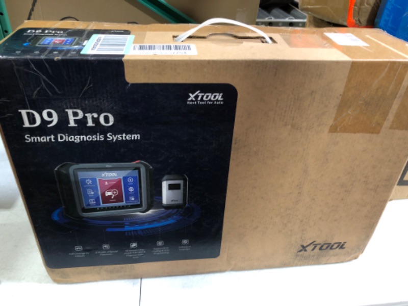 Photo 2 of **NOT TESTED**XTOOL D9 Pro Diagnostic Scan Tool with 3 Years Updates 