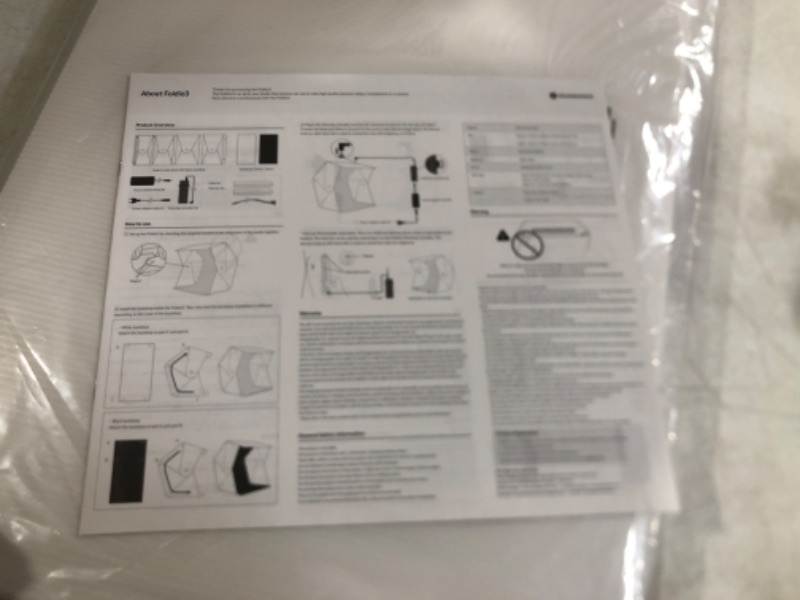 Photo 3 of Foldio3 + Halo Bars | 25" Portable Product Photo Studio Light Box with Halo Bars 