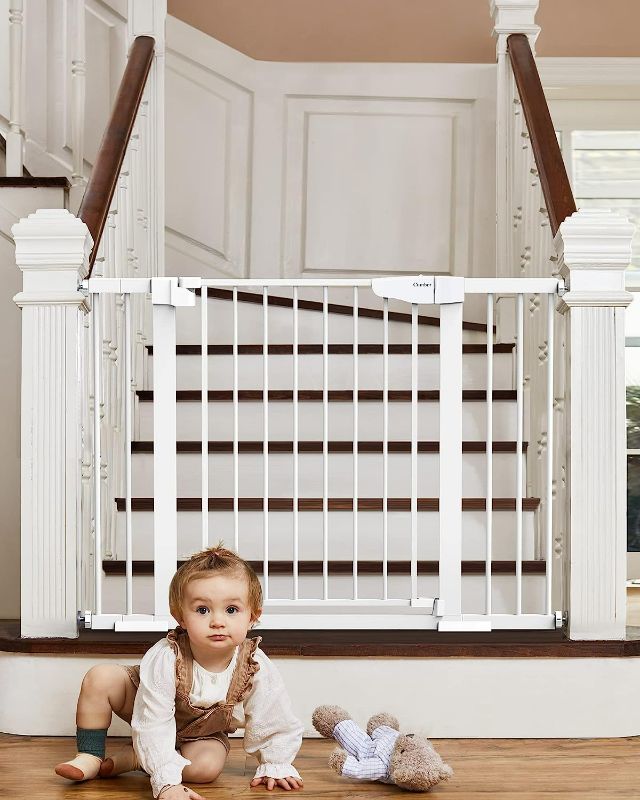 Photo 1 of Auto Close Baby Gate for Stairs BLACK 