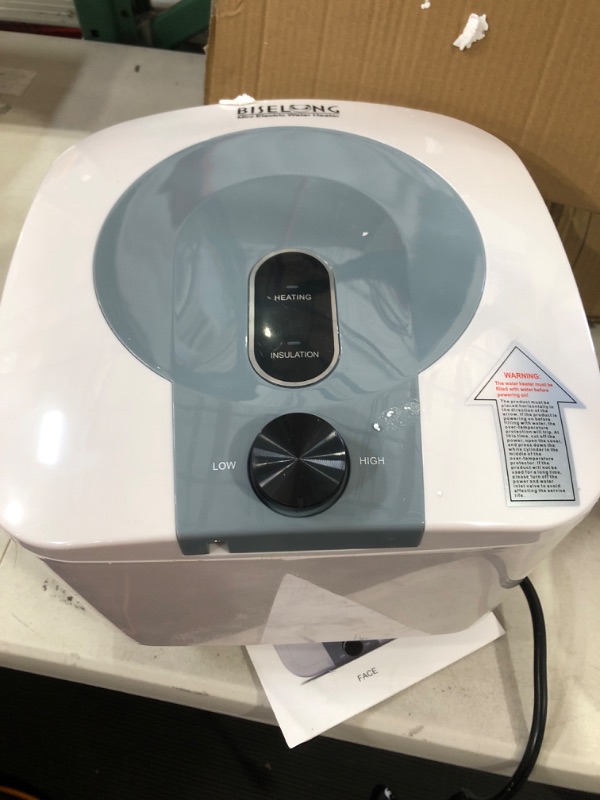 Photo 1 of 110V-120V 1.5Kw Electric Tank Hot 2.5 Gallon Water Heater Storage?Small Under Sink Counter RV TR Endless Trailer Kitchen Compact Point-of-Use,1 PCs 16” Long 1/2”FIP Stainless Steel Water Hoses 9.5L