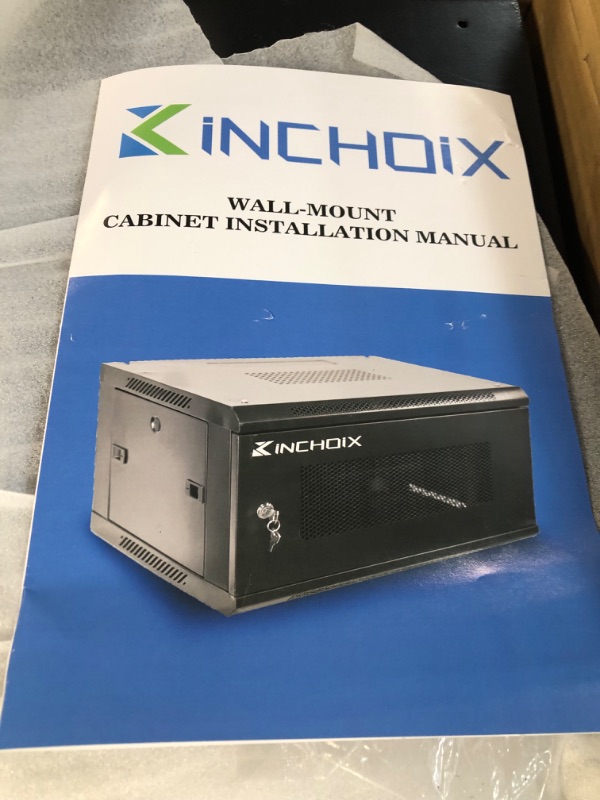 Photo 3 of Kinchoix 6U Server Cabinet Wall Mount, 19Inch 