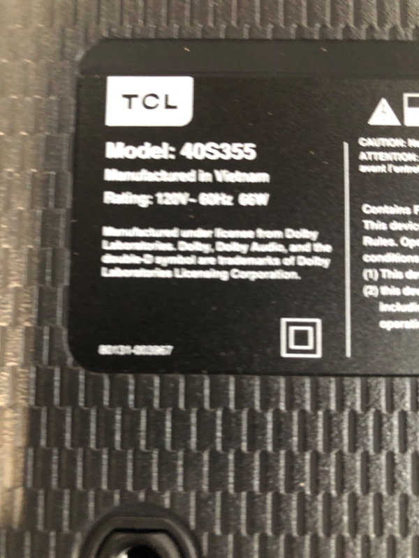 Photo 4 of TCL 40" Class 3-Series Full HD 1080p LED Smart Roku TV - 40S355