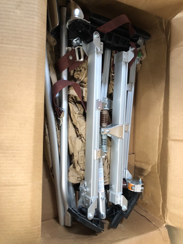 Photo 1 of VEVOR Drywall Stilts, 24''-40'' Adjustable Aluminum Tool Stilts with Protective Knee Pads