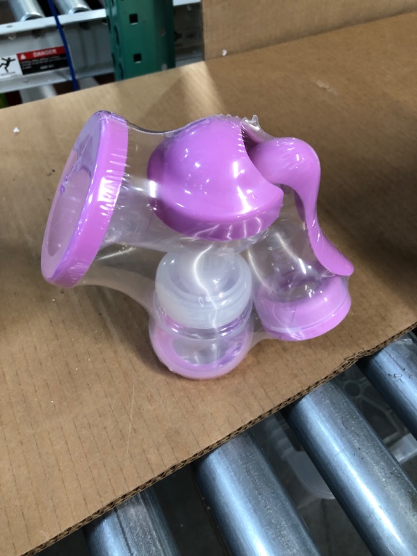 Photo 2 of (pink) Lansinoh Manual Breast Pump, Hand Pump for Breastfeeding