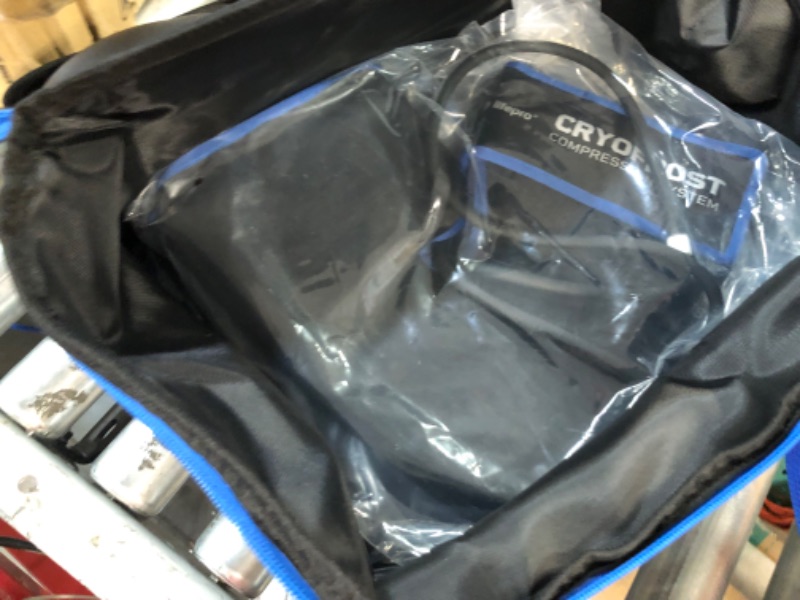 Photo 1 of Lifepro Cryotherapy Machine - Electric Knee Ice Pack Wrap for Ankle, Calf, & Thigh - Leg Circulation Machine Includes Reusable & Non-Toxic Wraps for Knee - Cold Therapy Machine for Knee Surgery