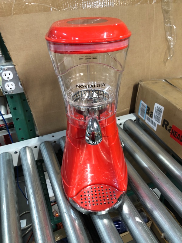 Photo 1 of [USED] Nostalgia 64-oz Red Slush Drink Machine