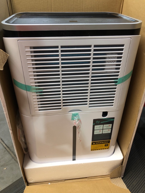 Photo 3 of USED AirDance 45 Pints 4500 Sq. Ft Dehumidifiers for Largeroom or Basements with Auto or Manual Drainage | 38db Industry Leading Noise Reducing | Air Filter, 3 Operation Modes and 24 hr Timer