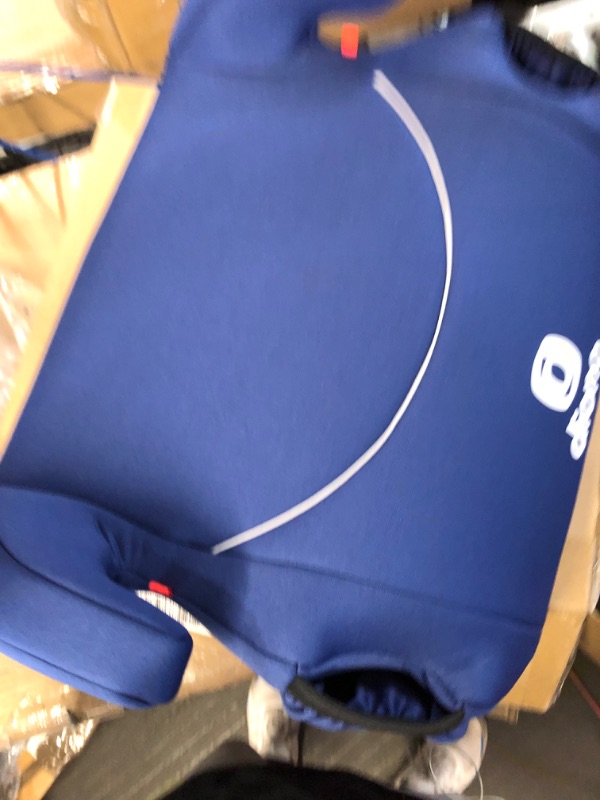Photo 1 of Diono Solana, No Latch, Single Backless Booster Car Seat, Lightweight, Machine Washable Covers, Cup Holders, Blue 2021 Single Blue