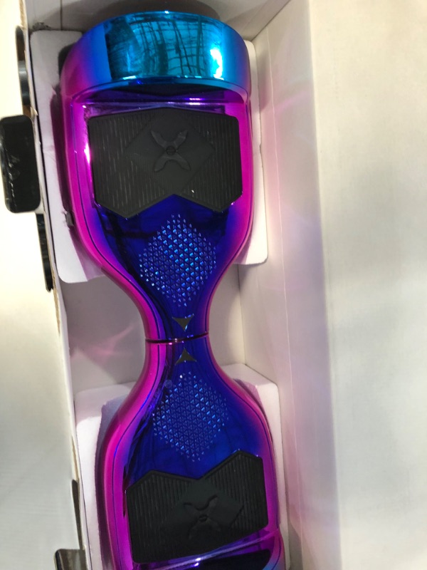 Photo 3 of **SEE NOTES**
Hover-1 Helix Electric Hoverboard | 7MPH Top Speed, 4 Mile Range, 6HR Full-Charge, Built-in Bluetooth Speaker, Rider Modes: Beginner to Expert Hoverboard Iridescent