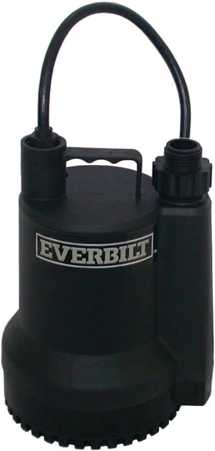 Photo 1 of **LIKE NEW**Everbilt SUP54-HD 1/6 HP Plastic Utility Pump